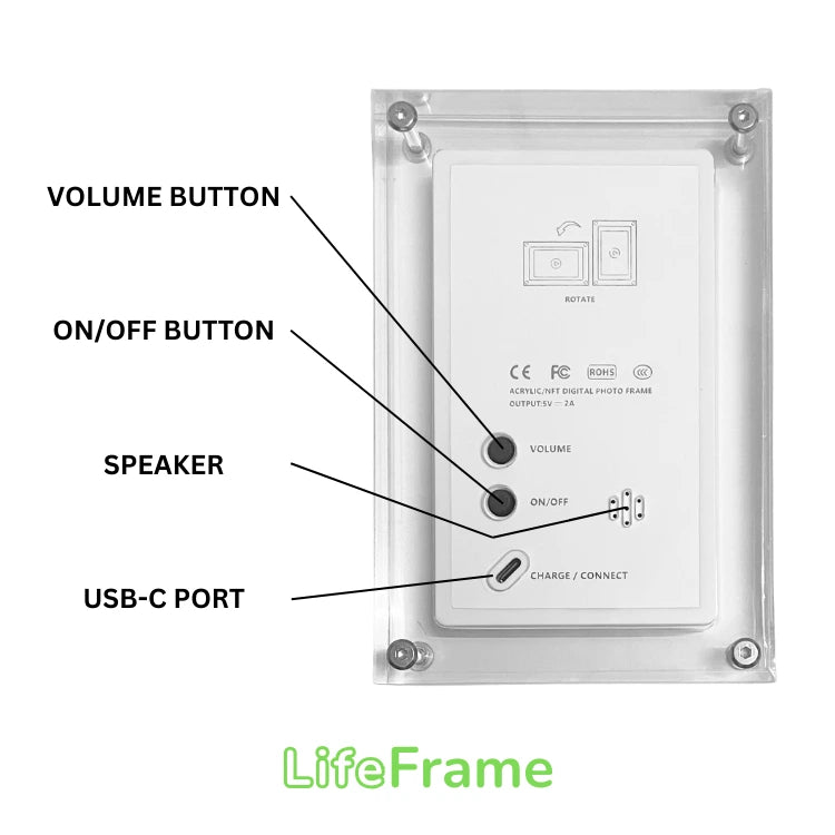 LifeFrame™ Digital Video Frame